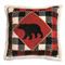 Carsten's Inc. Lumberjack Bear Throw Pillow