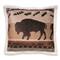 Carstens Inc. Wrangler Buffalo Throw Pillow