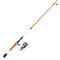 Zebco Roam Spinning Combo, Pre-spooled with 10-lb. Line, Orange