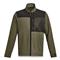 Under Armour Men's Microfleece Maxx Full Zip Jacket, Marine Od Green/black/black