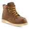 Guide Gear Men's 6" Moc Toe Wedge Work Boots, Brown