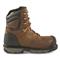 KEEN Utility Men's Camden 8" Waterproof Carbon Fiber Safety Toe Work Boots, Leather Brown/black