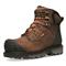 KEEN Utility Men's Camden 6" Waterproof Carbon Fiber Safety Toe Work Boots, Leather Brown/black