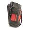 U.S. Military Surplus Blackhawk Diversion Rolling Load Out Bag, New, Red/Black