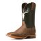 Ariat Men's Crosshair Deer Square Toe Boots, Rifle Brown/inkwell