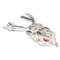 Lunkerhunt Compact Frog Lure, Ghost