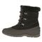 Kamik Women's Snovalley 5 8.25" Waterproof Winter Boots, Black
