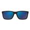 Under Armour Hustle Mirror Sunglasses, Matte Black/blue Mirror
