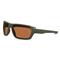 Under Armour Recon Polarized Sunglasses, Matte Baroque Green/brown