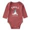 Life Is Good Infant Chill Snowman Crusher Onesie, Faded Red