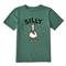 Life Is Good Kid's Silly Goose Crusher Short Sleeve Tee, Spruce Green