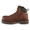 Irish Setter Men's Edgerton 6" Waterproof Non-Metallic Safety Toe Work Boots, Brown