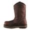 Irish Setter Men's Edgerton 11" Pull-On Waterproof Non-Metallic Safety Toe Work Boots, Brown
