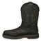 Irish Setter Kittson 11" Pull On Steel Toe Waterproof Work Boots, Black