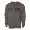 Code of Silence Dialed-In Lyfestyle Hoodie, Chark