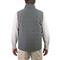 Aftco Men's Crosswind Puff Vest, Charcoal
