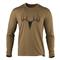 Browning Men's Camp Whitetail Long Sleeve Shirt, Tan