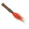 Rabid Baits Ned Fox Tail, 6 Pack, Green Pumpkin Orange