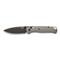3.24" drop-point blade, Storm Gray