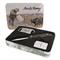 Uncle Henry Fixed Blade Knife with Lighter and Cigar Cutter in Gift Tin