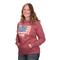 Girls with Guns Women's American Country Hoodie, Dusty Rose