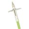 Muzzy Bowfishing Classic Chartreuse Fish Arrow with Iron Barb Points
