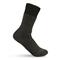Carhartt Men's Heavyweight Synthetic-Wool Blend Boot Socks, Black