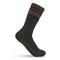 Carhartt Mens's Heavyweight Synthetic-Wool Blend Boot Socks, 2 Pairs, Black