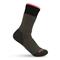 Carhartt Women's Heavyweight Synthetic-Wool Blend Boot Socks, Charcoal