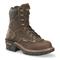 Carolina Men's Capacity 7837 8" Waterproof Composite Toe Logger Work Boots, Brown