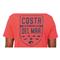 Costa Species Shield T-shirt, Heather Red