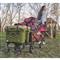 MACSPORTS Outdoor Utility Tailgate Wagon with Cargo Trailer
