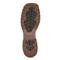 Oil/slip-resistant rubber outsoles with 3mm lugs, Brown/realtree Excape