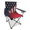 Black Sierra Equipment Oversized Old Glory Flag Chair, 300-lb. Capacity, Red/White/Blue
