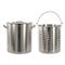 Chard 42-qt. Stainless Steel Pot with Strainer Basket