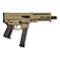 CMMG Dissent MkGs AR-style Pistol, Semi-auto, 9mm, 6.5" BBL, Coyote Tan, 33+1, Glock Mags