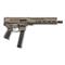 CMMG Dissent MkGs AR-style Pistol, Semi-auto, 9mm, 10.5" BBL, Mid. Bronze,  33+1, Glock Mags