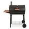 Char-Griller Deluxe Griller Charcoal Grill, Black