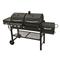 Masterbuilt Smoke Hollow 4-Burner Propane and Charcoal Grill in Black