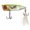 Shimano World Pop FLASH BOOST Fishing Lure, 2.75", Chartreuse Silver