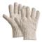 Hungarian Military Surplus Wool Gloves, 6 pairs, New, Tan