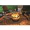 Endless Summer 28” Wood Burning Fire Pit with Oil-rubbed Bronze & Lattice Design