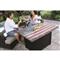 Endless Summer “The Americana” LP Gas Outdoor Fire Pit With American Flag Mantel
