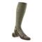 Guide Gear Men's Merino Wool Blend Midweight Boot Socks, 2 Pairs, Olive/oatmeal