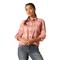 Ariat Women's Rebar Made Tough VentTEK Durastretch Long Sleeve Work Shirt, Muaveglow Plaid