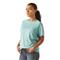Ariat Women's Rebar Heat Fighter T-Shirt, Artic Blue