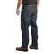 Berne Men's Heritage Relaxed Fit Straight Leg Jeans, Stone Wash Dark