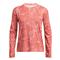Under Armour Women's Pro Chill Shorebreak Long-Sleeve Shirt, Coho/pink/sedona Red