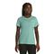 Under Armour Women's Tech Bubble Short Sleeve, Radial Turquoise/white