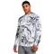 Under Armour Men's Pro Chill Shorebreak Camo Long-Sleeve Tee, Carolina Blue/halo Gray/black